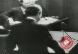 Image of Nuremberg trials beginning Nuremberg Germany, 1945, second 41 stock footage video 65675058652