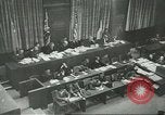 Image of Nuremberg trials beginning Nuremberg Germany, 1945, second 59 stock footage video 65675058652