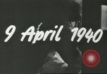 Image des forces allemandes attaquent la Norvège Norvège, 1940, de la seconde 23 séquences d'archives historiques vidéo 65675058661