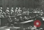 Image les dirigeants nazis Nuremberg ALLEMAGNE, 1946, de la seconde 52 séquences d'archives historiques vidéo 65675058669