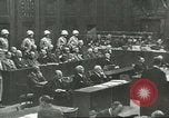 Image les dirigeants nazis Nuremberg ALLEMAGNE, 1946, de la seconde 55 séquences d'archives historiques vidéo 65675058669