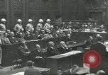 Image les dirigeants nazis Nuremberg ALLEMAGNE, 1946, de la seconde 62 séquences d'archives historiques vidéo 65675058669