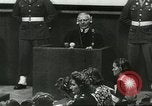Standbild NS-Führer Nürnberg Deutschland, 1946, aus Sekunde 3 historischem Filmmaterial Videoclip 65675058670