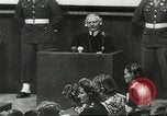 Standbild NS-Führer Nürnberg Deutschland, 1946, aus Sekunde 4 historischem Filmmaterial Videoclip 65675058670
