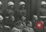 Standbild NS-Führer Nürnberg Deutschland, 1946, aus Sekunde 20 historischem Filmmaterial Videoclip 65675058670