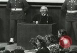 Standbild NS-Führer Nürnberg Deutschland, 1946, aus Sekunde 30 historischem Filmmaterial Videoclip 65675058670