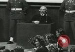 Standbild NS-Führer Nürnberg Deutschland, 1946, aus Sekunde 31 historischem Filmmaterial Videoclip 65675058670