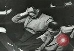 Standbild NS-Führer Nürnberg Deutschland, 1946, aus Sekunde 40 historischem Filmmaterial Videoclip 65675058670