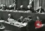 Standbild Nürnberger Prozeß Nürnberg Deutschland, 1946, aus Sekunde 10 historischem Filmmaterial Videoclip 65675058671