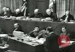 Standbild Nürnberger Prozeß Nürnberg Deutschland, 1946, aus Sekunde 11 historischem Filmmaterial Videoclip 65675058671