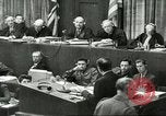 Standbild Nürnberger Prozeß Nürnberg Deutschland, 1946, aus Sekunde 16 historischem Filmmaterial Videoclip 65675058671