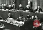 Standbild Nürnberger Prozeß Nürnberg Deutschland, 1946, aus Sekunde 17 historischem Filmmaterial Videoclip 65675058671