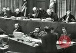 Standbild Nürnberger Prozeß Nürnberg Deutschland, 1946, aus Sekunde 20 historischem Filmmaterial Videoclip 65675058671