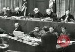 Standbild Nürnberger Prozeß Nürnberg Deutschland, 1946, aus Sekunde 23 historischem Filmmaterial Videoclip 65675058671