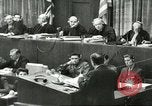 Standbild Nürnberger Prozeß Nürnberg Deutschland, 1946, aus Sekunde 29 historischem Filmmaterial Videoclip 65675058671