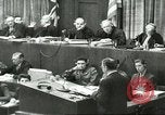 Standbild Nürnberger Prozeß Nürnberg Deutschland, 1946, aus Sekunde 30 historischem Filmmaterial Videoclip 65675058671