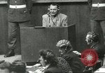 Standbild Nürnberger Prozeß Nürnberg Deutschland, 1946, aus Sekunde 35 historischem Filmmaterial Videoclip 65675058671