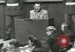 Standbild Nürnberger Prozeß Nürnberg Deutschland, 1946, aus Sekunde 36 historischem Filmmaterial Videoclip 65675058671