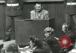 Standbild Nürnberger Prozeß Nürnberg Deutschland, 1946, aus Sekunde 37 historischem Filmmaterial Videoclip 65675058671