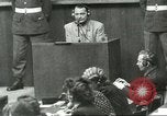 Standbild Nürnberger Prozeß Nürnberg Deutschland, 1946, aus Sekunde 38 historischem Filmmaterial Videoclip 65675058671