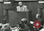 Standbild Nürnberger Prozeß Nürnberg Deutschland, 1946, aus Sekunde 39 historischem Filmmaterial Videoclip 65675058671