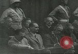 Standbild Nürnberger Prozeß Nürnberg Deutschland, 1946, aus Sekunde 42 historischem Filmmaterial Videoclip 65675058671