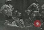 Standbild Nürnberger Prozeß Nürnberg Deutschland, 1946, aus Sekunde 44 historischem Filmmaterial Videoclip 65675058671