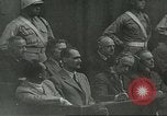 Standbild Nürnberger Prozeß Nürnberg Deutschland, 1946, aus Sekunde 46 historischem Filmmaterial Videoclip 65675058671