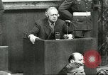Standbild Nürnberger Prozeß Nürnberg Deutschland, 1946, aus Sekunde 52 historischem Filmmaterial Videoclip 65675058671