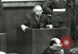 Standbild Nürnberger Prozeß Nürnberg Deutschland, 1946, aus Sekunde 53 historischem Filmmaterial Videoclip 65675058671