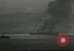Image of Ships struck by German bombing North Africa, 1942, second 11 stock footage video 65675058678