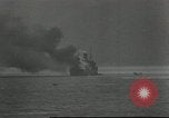 Image of Ships struck by German bombing North Africa, 1942, second 23 stock footage video 65675058678