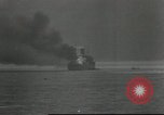 Image of Ships struck by German bombing North Africa, 1942, second 26 stock footage video 65675058678