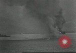 Image of Ships struck by German bombing North Africa, 1942, second 34 stock footage video 65675058678