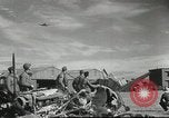 Image of damaged aircraft North Africa, 1943, second 7 stock footage video 65675058679