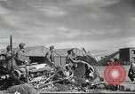 Image of damaged aircraft North Africa, 1943, second 13 stock footage video 65675058679