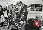 Image of damaged aircraft North Africa, 1943, second 27 stock footage video 65675058679