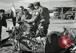 Image of damaged aircraft North Africa, 1943, second 28 stock footage video 65675058679