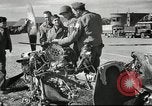 Image of damaged aircraft North Africa, 1943, second 30 stock footage video 65675058679