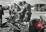 Image of damaged aircraft North Africa, 1943, second 31 stock footage video 65675058679