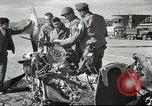 Image of damaged aircraft North Africa, 1943, second 33 stock footage video 65675058679