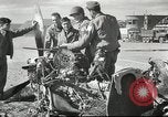 Image of damaged aircraft North Africa, 1943, second 34 stock footage video 65675058679