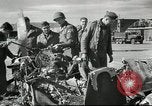Image of damaged aircraft North Africa, 1943, second 40 stock footage video 65675058679