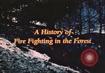 Image of forest fire United States USA, 1984, second 55 stock footage video 65675058683