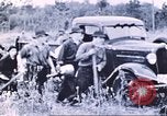 Image of Civilian Conservation Corps formation during depression United States USA, 1933, second 59 stock footage video 65675058688