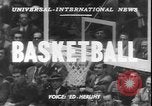 Image of basketball game between City College and BYU New York United States USA, 1950, second 3 stock footage video 65675058712