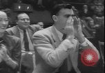 Image of basketball game between City College and BYU New York United States USA, 1950, second 22 stock footage video 65675058712