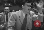 Image of basketball game between City College and BYU New York United States USA, 1950, second 36 stock footage video 65675058712