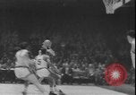 Image of basketball game between City College and BYU New York United States USA, 1950, second 41 stock footage video 65675058712