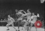 Image of basketball game between City College and BYU New York United States USA, 1950, second 46 stock footage video 65675058712